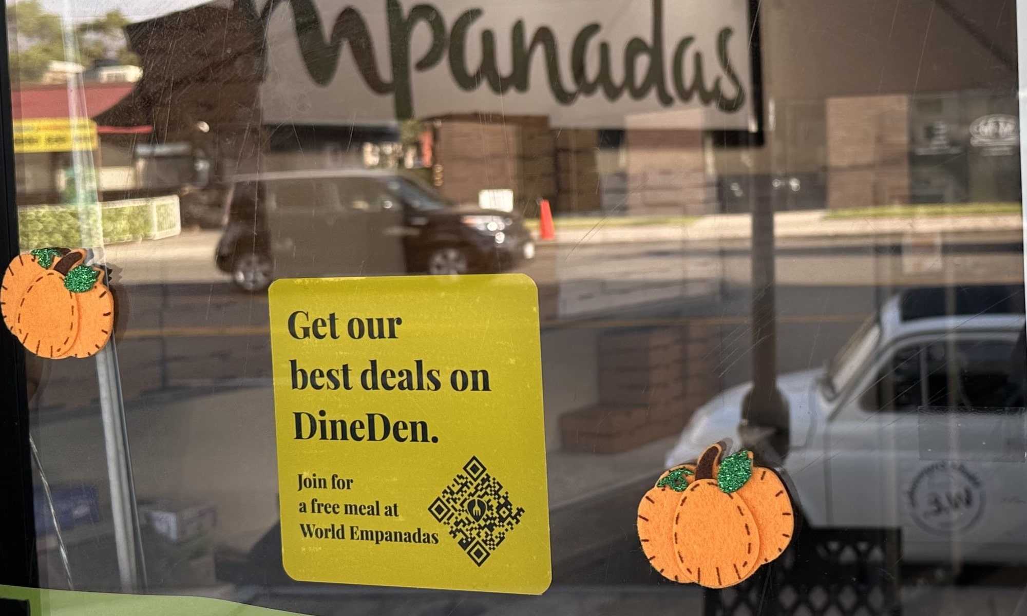 DineDen at World Empanadas in Burbank